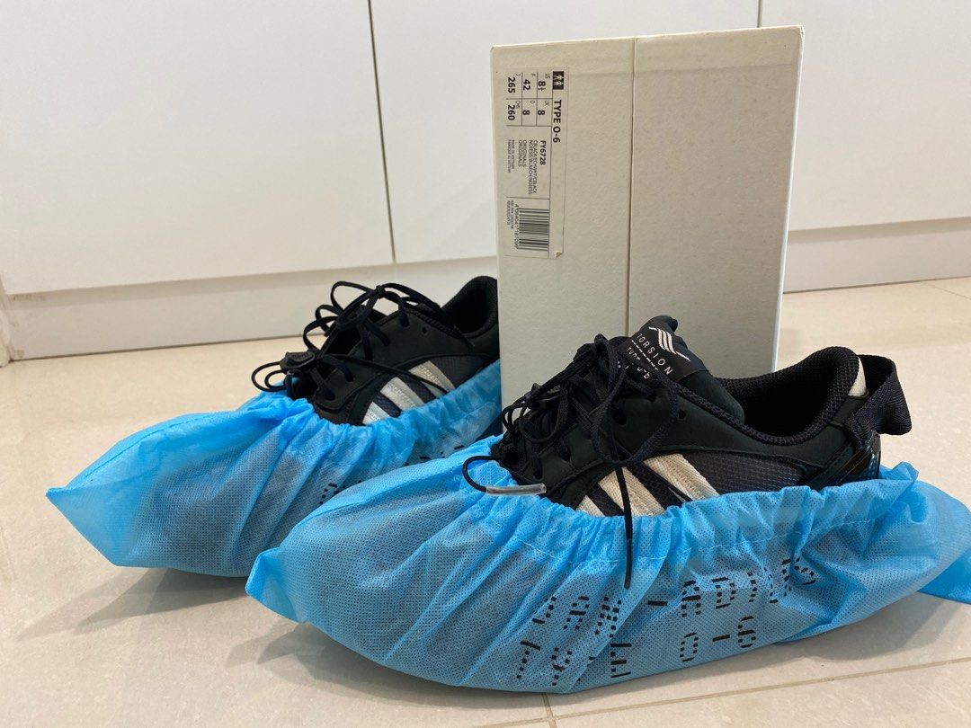 OAMC X ADIDAS Sneakers collaboration TYPE O 6 in black and white
