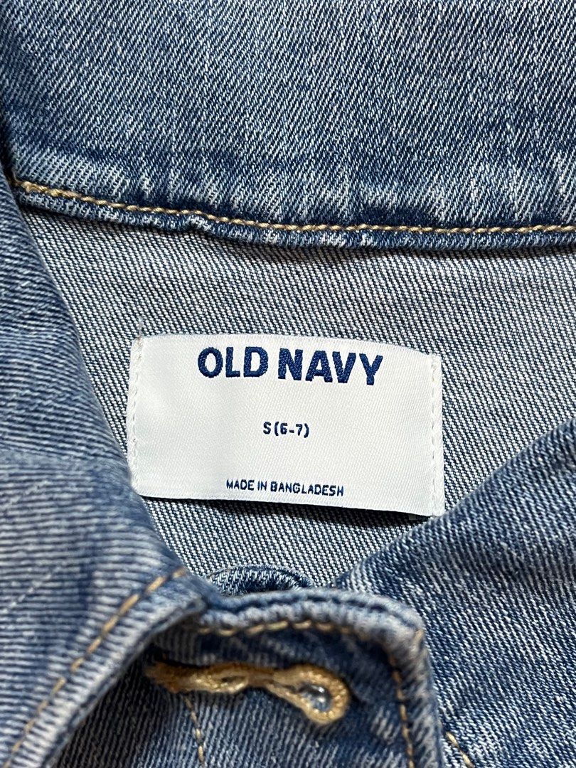 Old navy girls denim jacket clearance