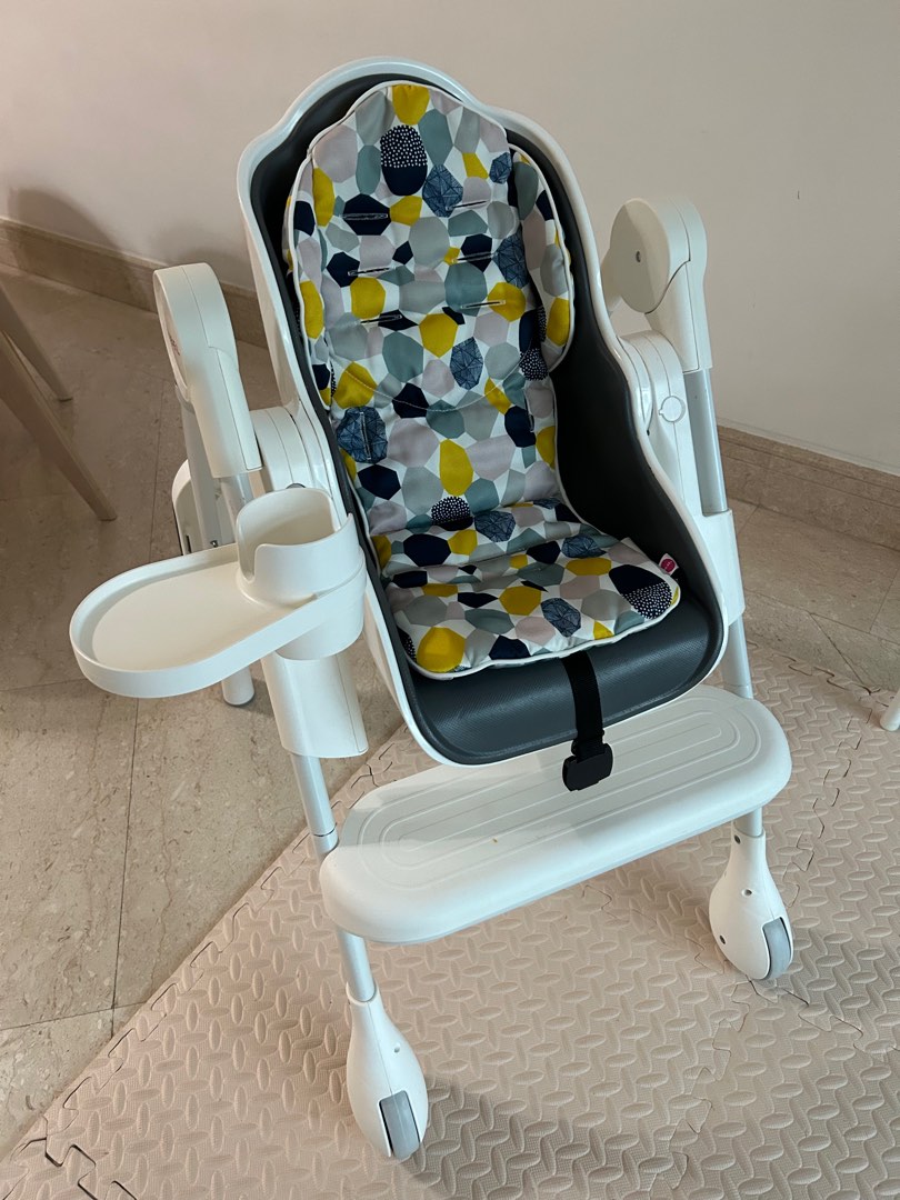 ORIBEL HIGH CHAIR Grey, Babies & Kids, Nursing & Feeding, Baby High