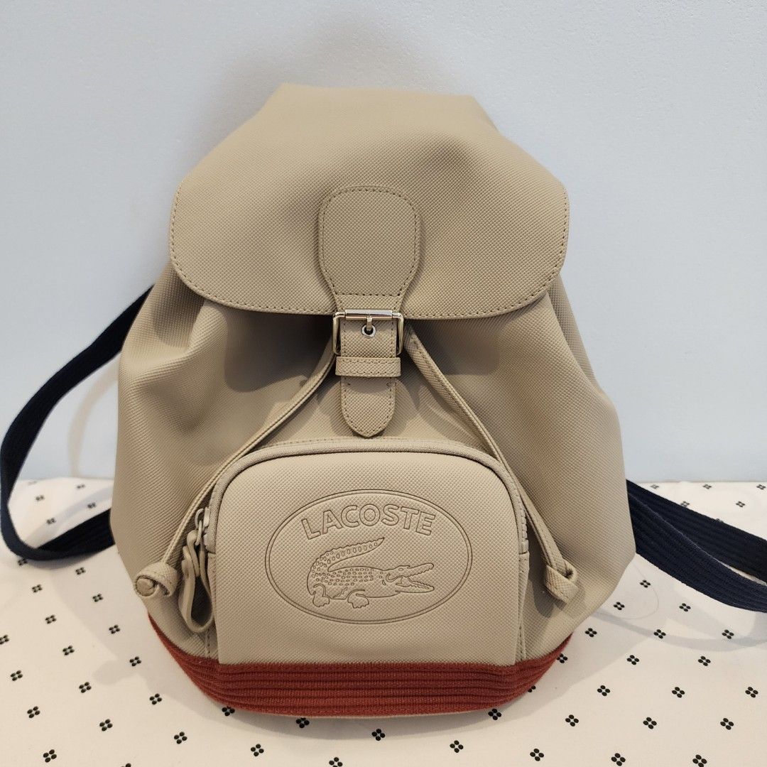 AUTHENTIC LACOSTE Backpack, Luxury, Bags & Wallets on Carousell