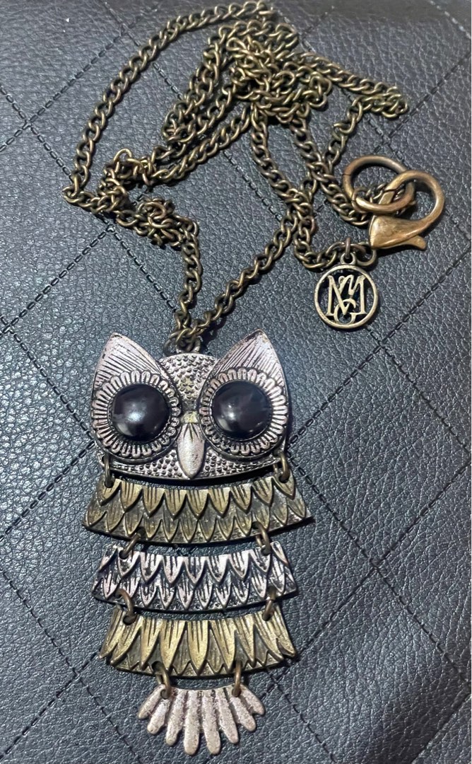 Owl Long Necklace Women s Fashion Jewelry Organizers