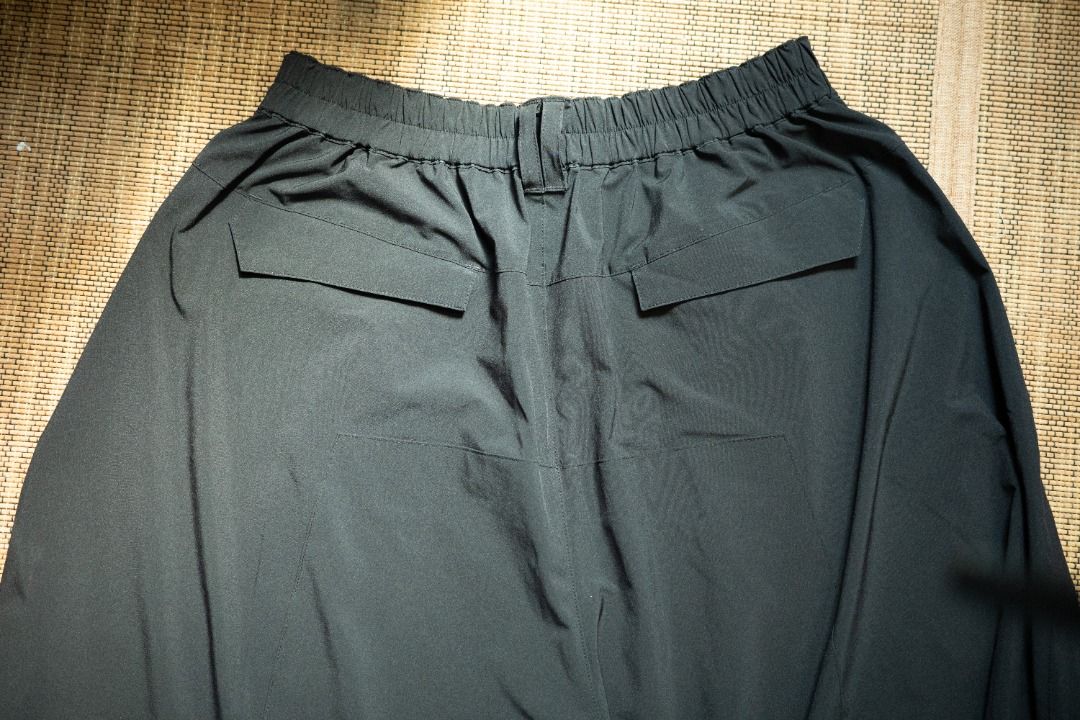 P-3S “Hyperbola” Utility Track Pants - Black Size 2, 男裝, 褲