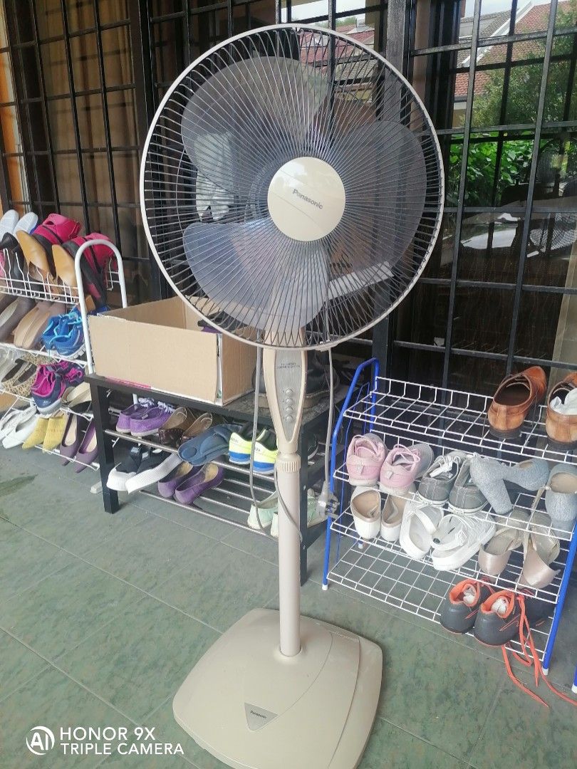 Panasonic stand fan, Furniture & Home Living, Lighting & Fans, Fans on ...