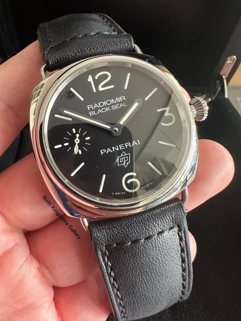 Panerai Radiomir Black Seal Logo 45mm PAM 00380