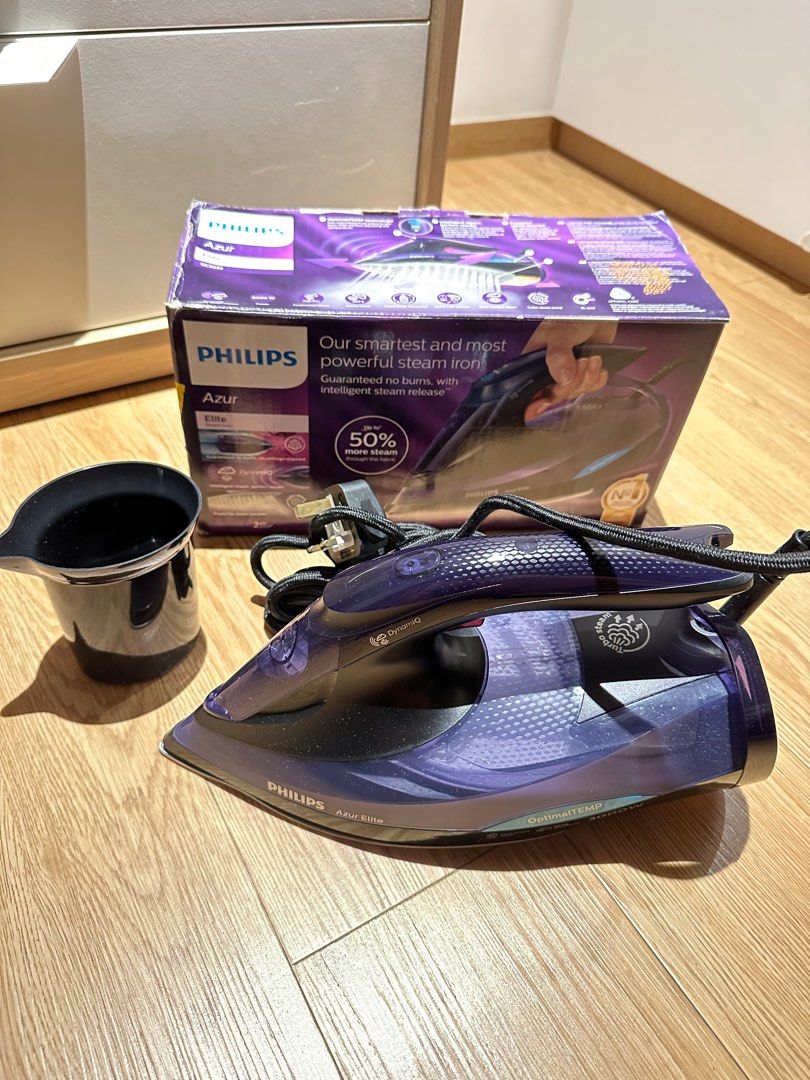 philips-elite-steam-iron-tv-home-appliances-irons-steamers-on