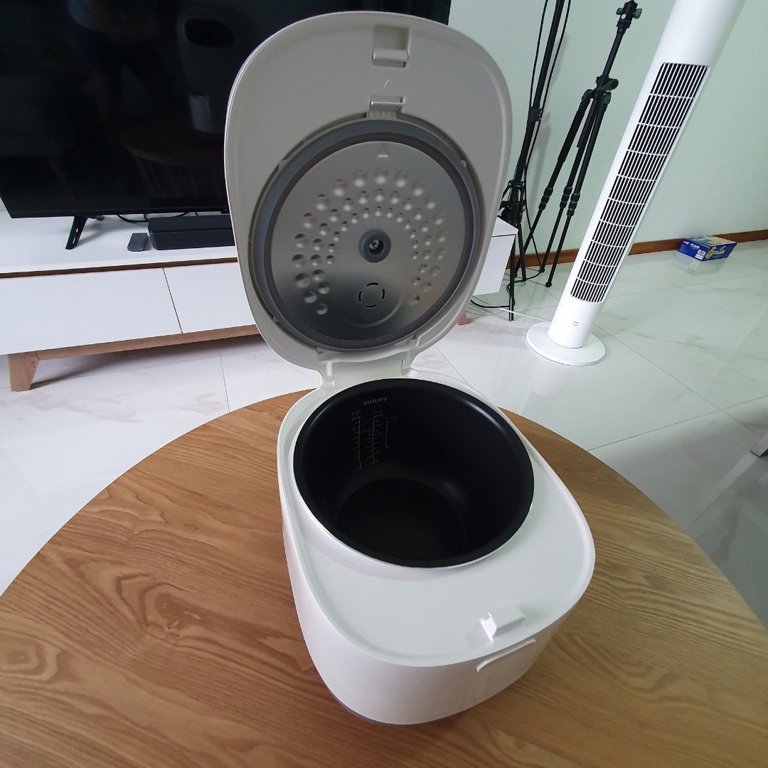 Philips HD4533/63 Rice Cooker 1.8 Litres Fuzzy Logic Smart, TV & Home Appliances, Kitchen