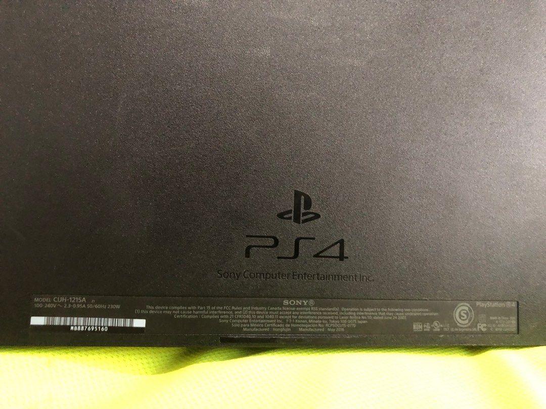 Playstation 4 Jet Black CUH1215A (NEGO) on Carousell