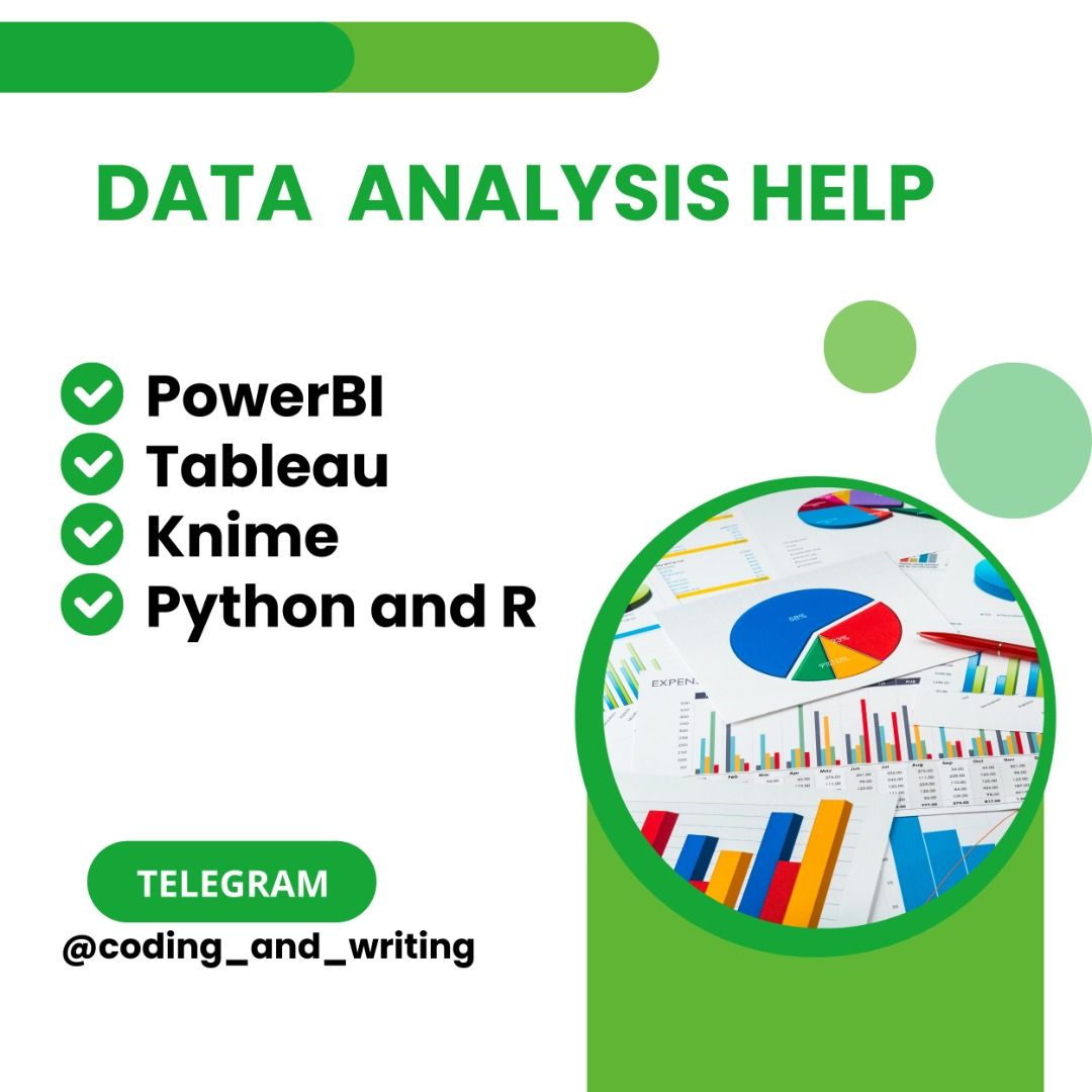 PowerBI Tableau Analysis Help Python Data Science Assistance