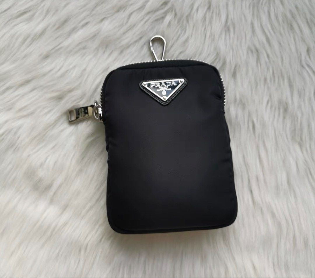 Prada clip on pouch deals
