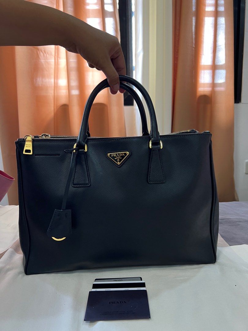 Prada large black tote Clearance
