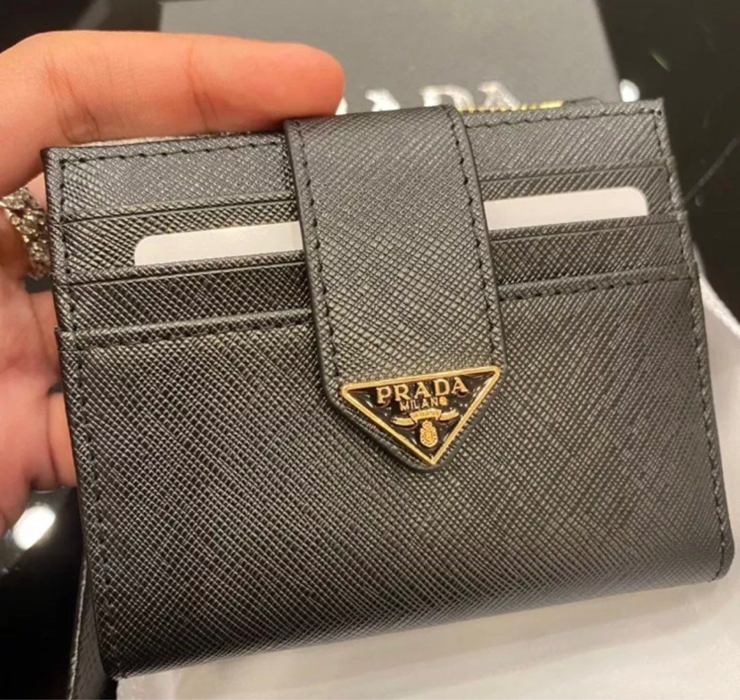 Prada discount small wallet