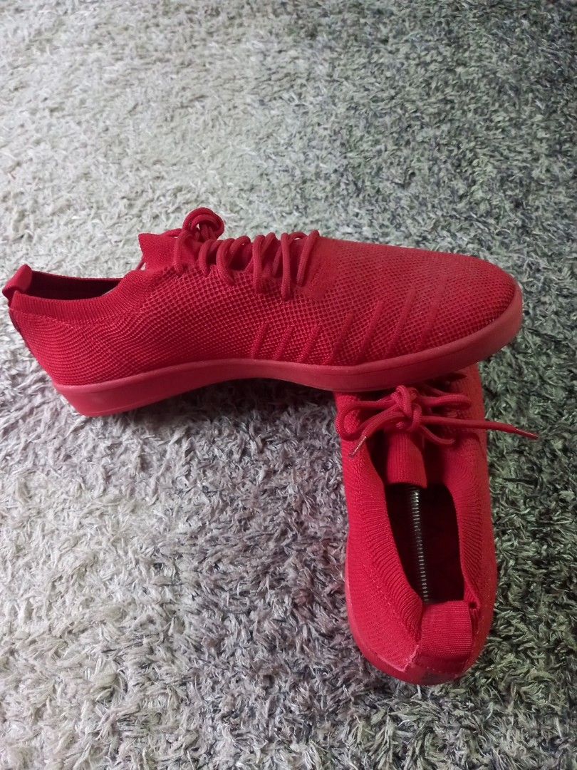 Pull and bear red shoes new arrivals