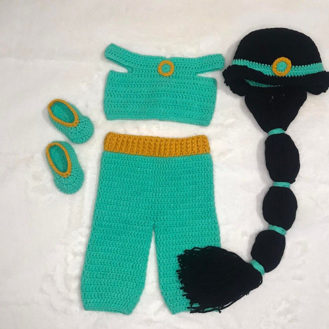 Princess Jasmine Crochet Outfit on Carousell