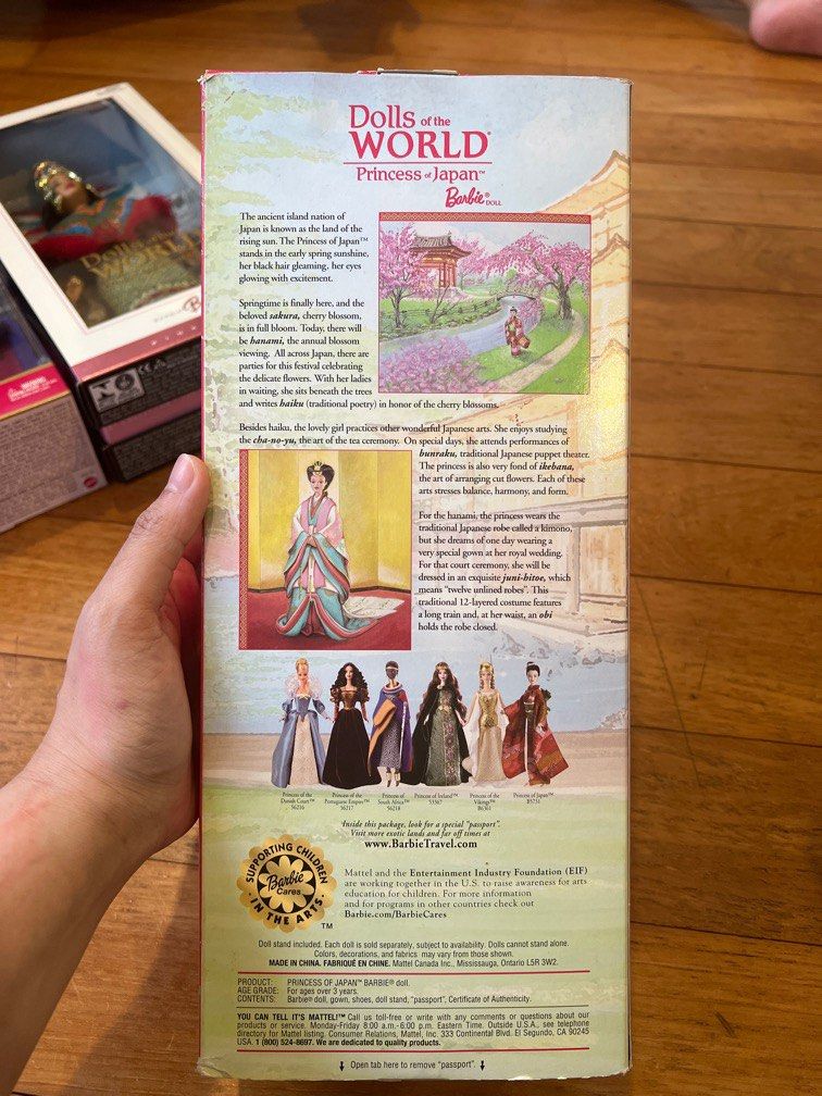 Barbie Dolls Of The World Princess Of Japan Doll 2003 Mattel B5731 NRFB