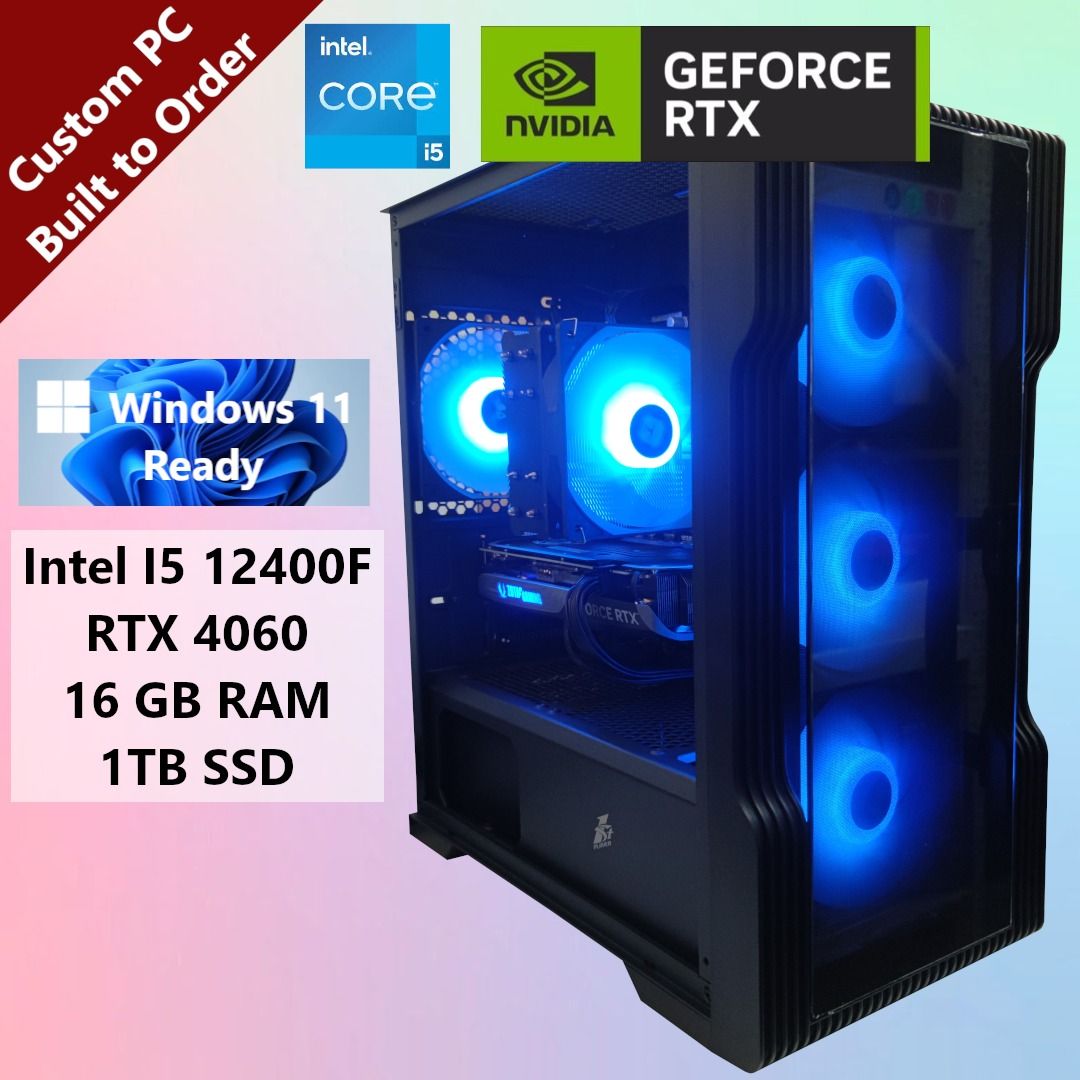 GeForce RTX 4060 - INTEL 13TH GEN - GAMING PCs