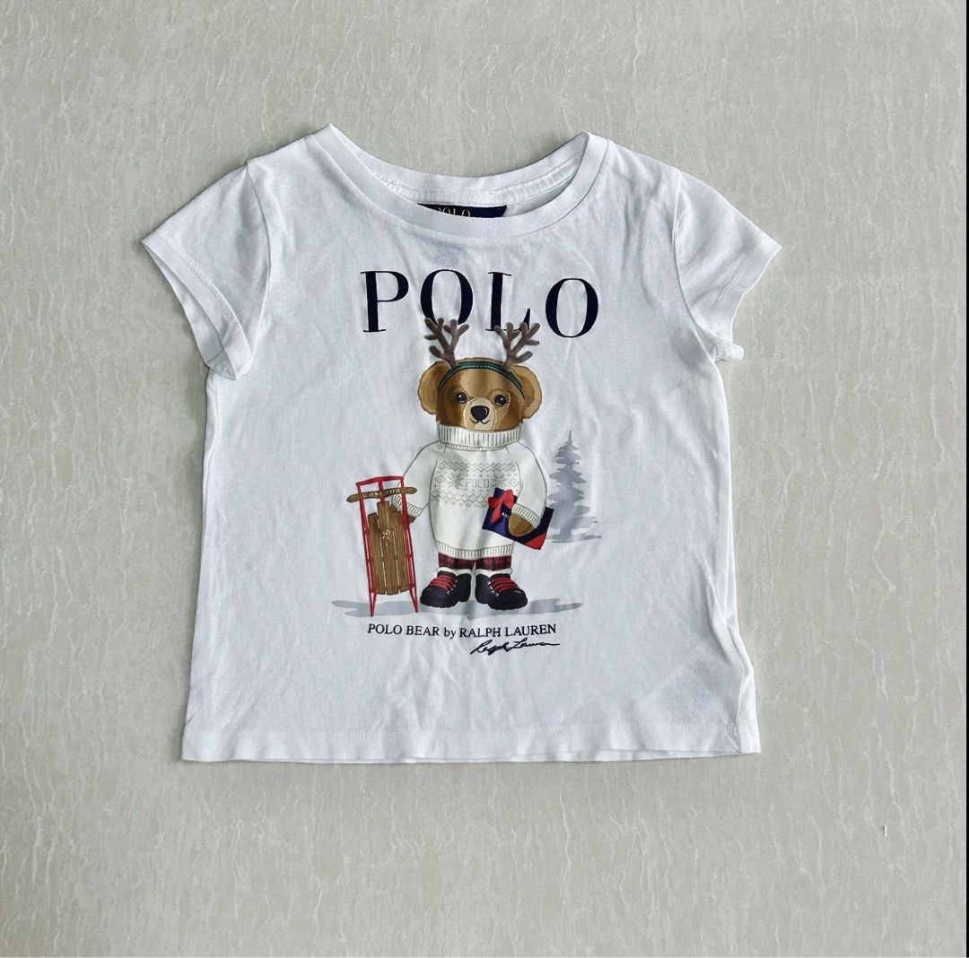 Polo bear deals shirt kids