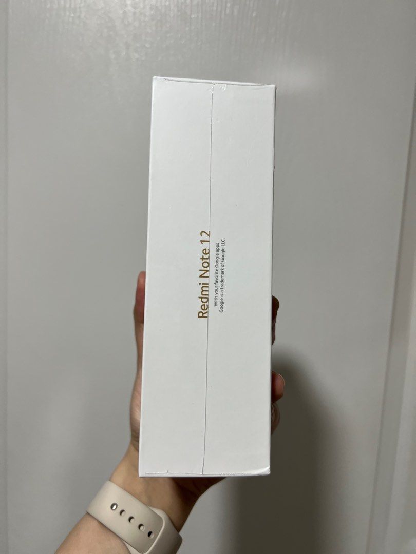 Redmi Note 12 Brand New SEALED (6/128h) (Category: Android Others) located in Manila. Submitted by prelovedbyarielle (Listing ID 1250309280, Image 2). Description: Message for your inquiries! Price is negotiable. .