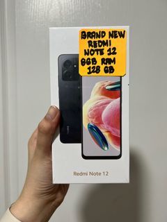 Redmi Note 12 Brand New SEALED (8/128)