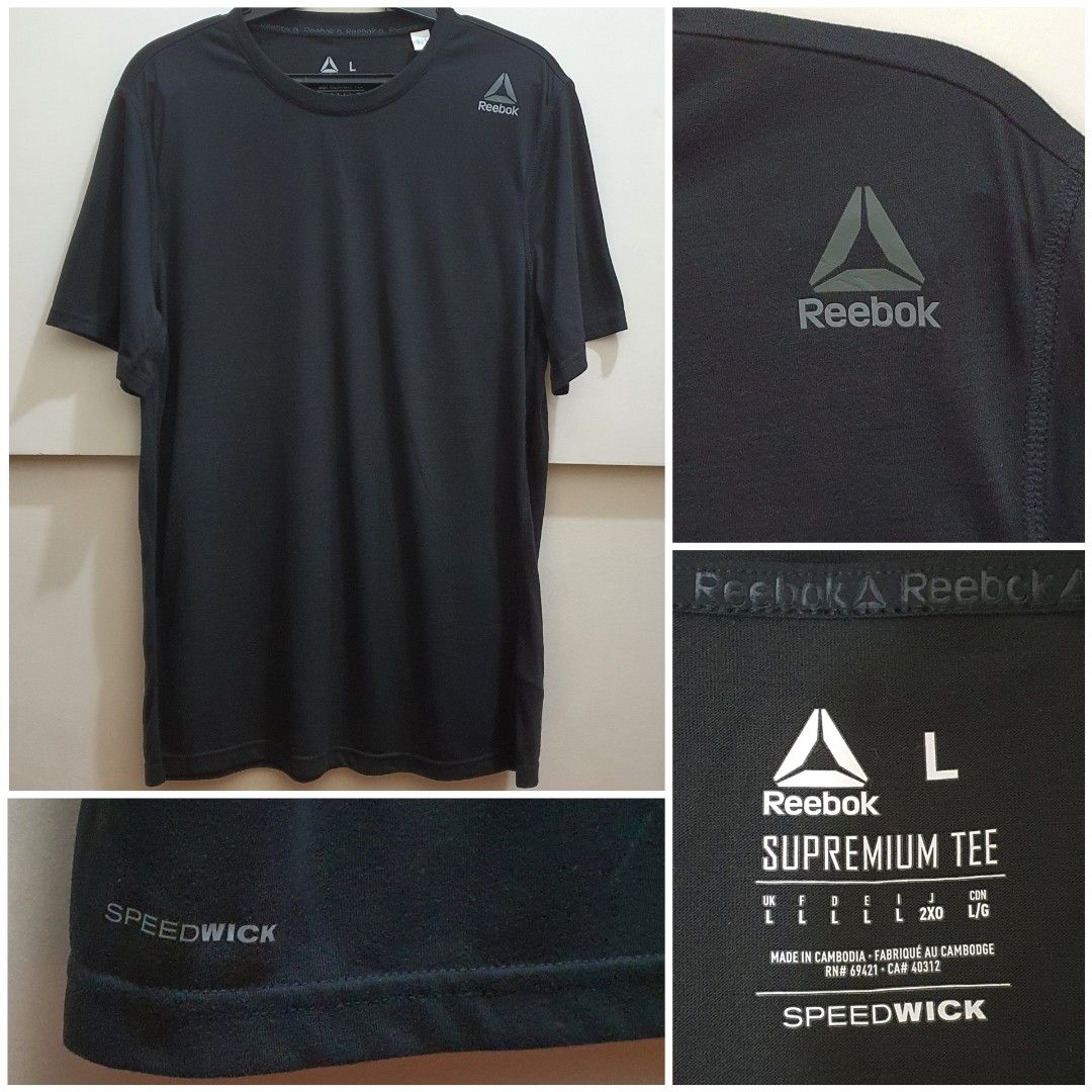 Reebok supremium top tee speedwick