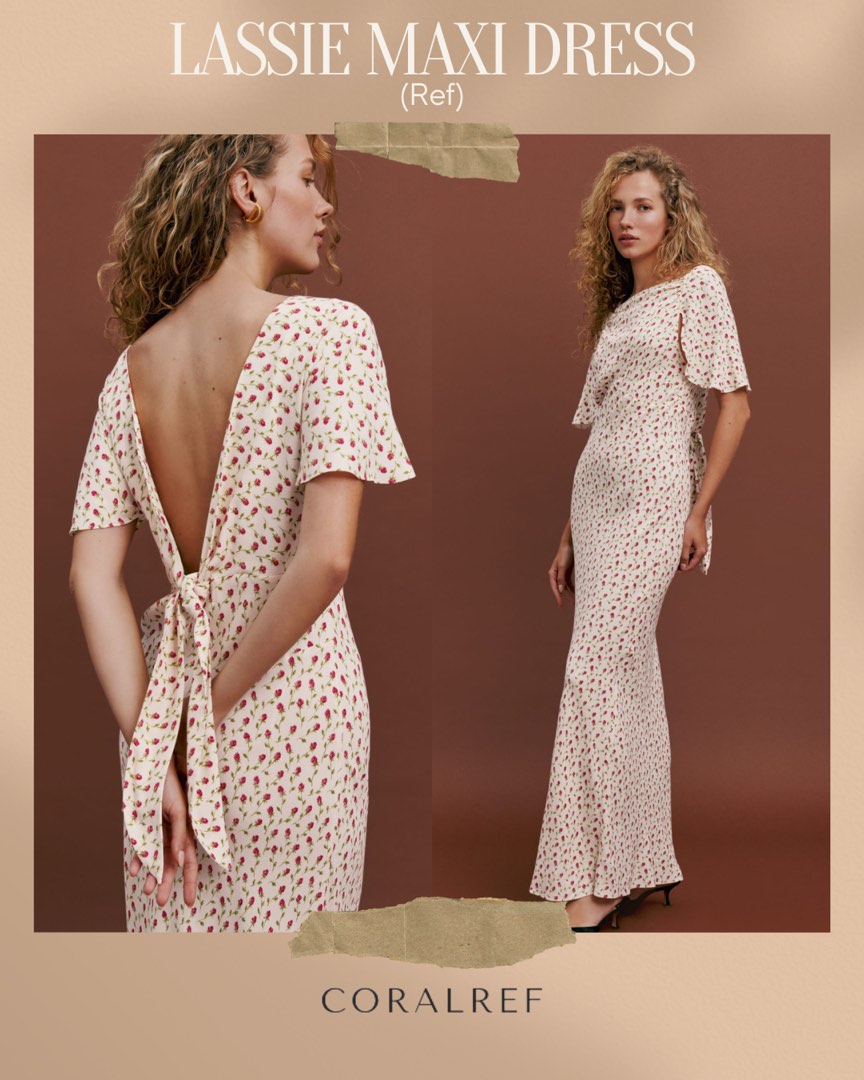 Reformation Lassie Maxi Dress Women s Fashion Dresses Sets Dresses on Carousell