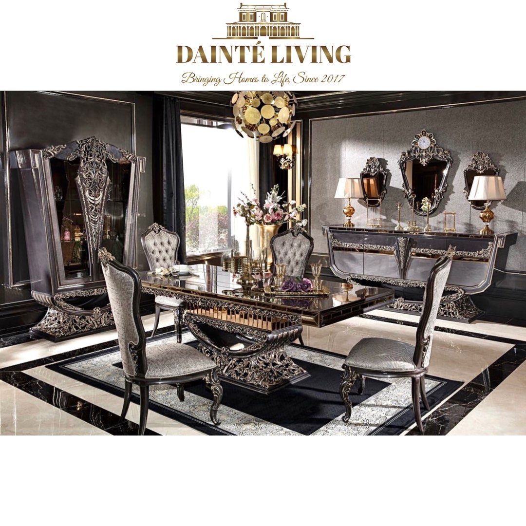 Elegant dining shop table set