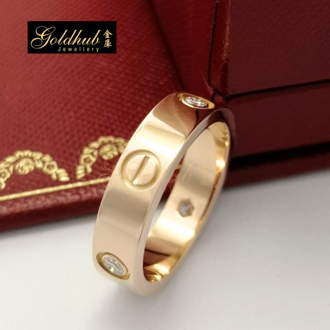 Cartier love clearance ring one diamond