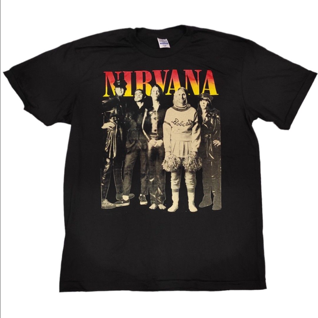 [REPRO] Nirvana Band Tshirt, Men's Fashion, Tops & Sets, Tshirts & Polo