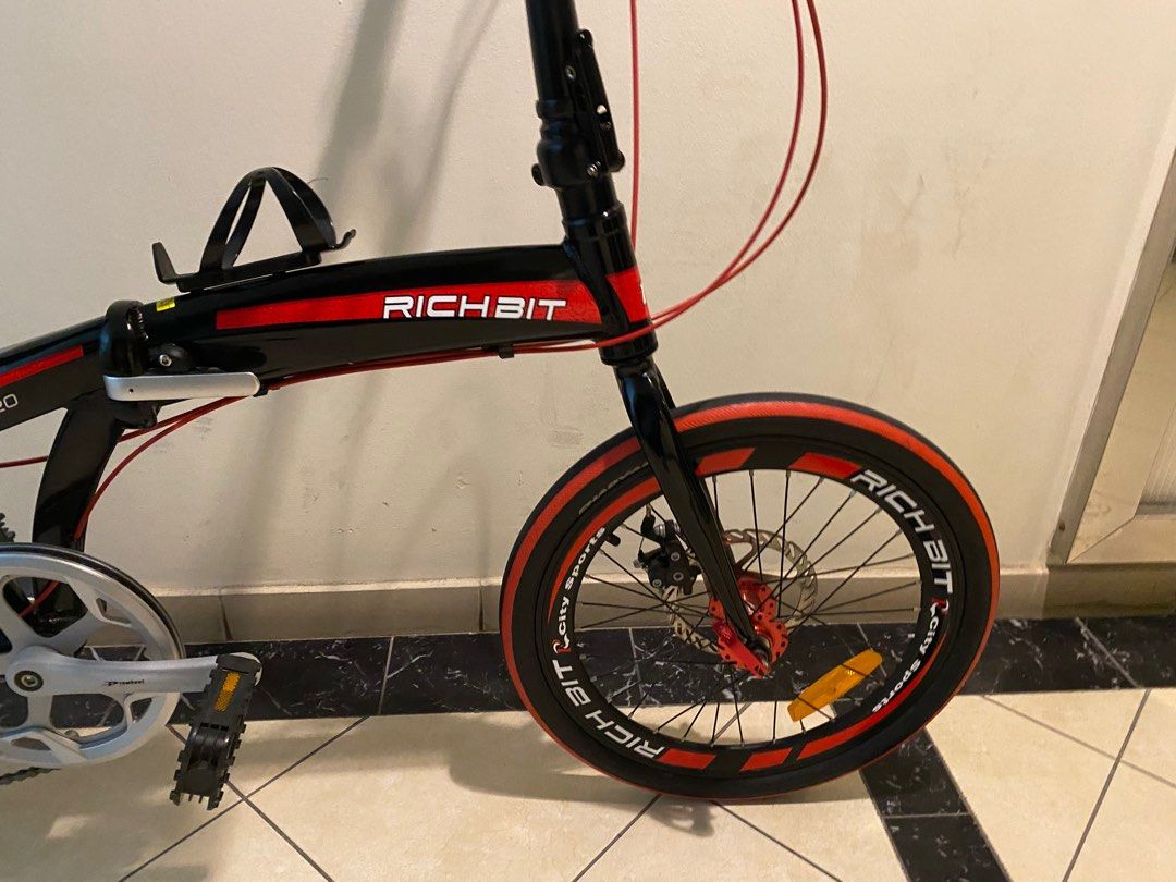 Richbit folding shop bike