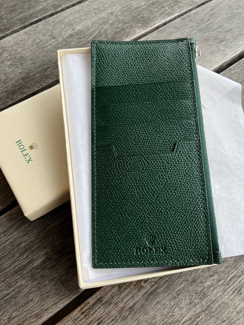 Rolex card best sale holder wallet