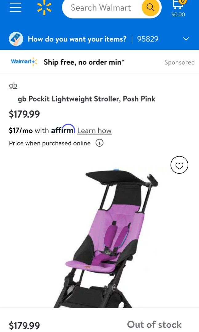 Rush sale Gb pockit baby stroller Babies Kids Going Out