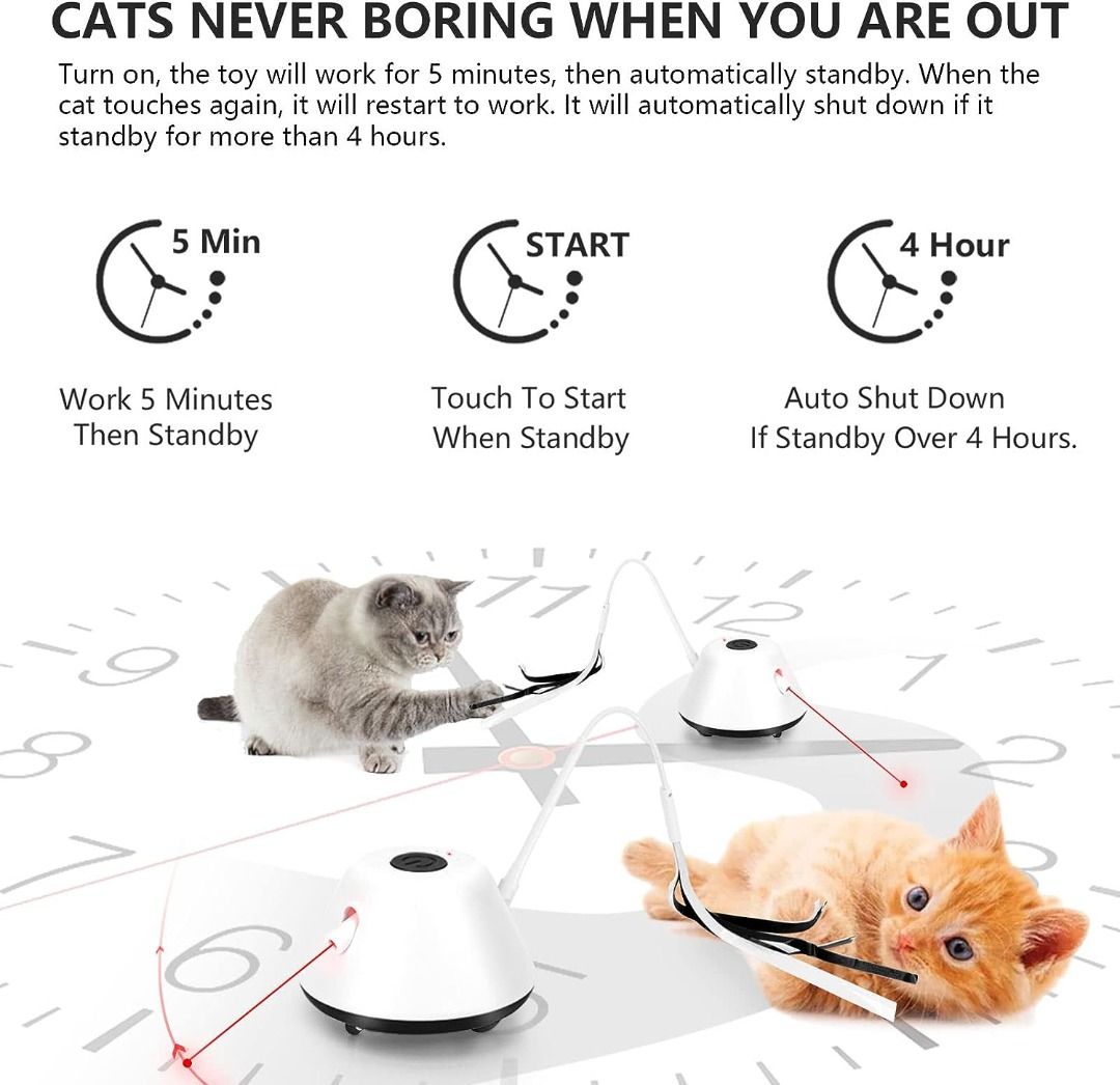 Sale Frebento Cat Toy Interactive Cat Toys for Indoor Cats