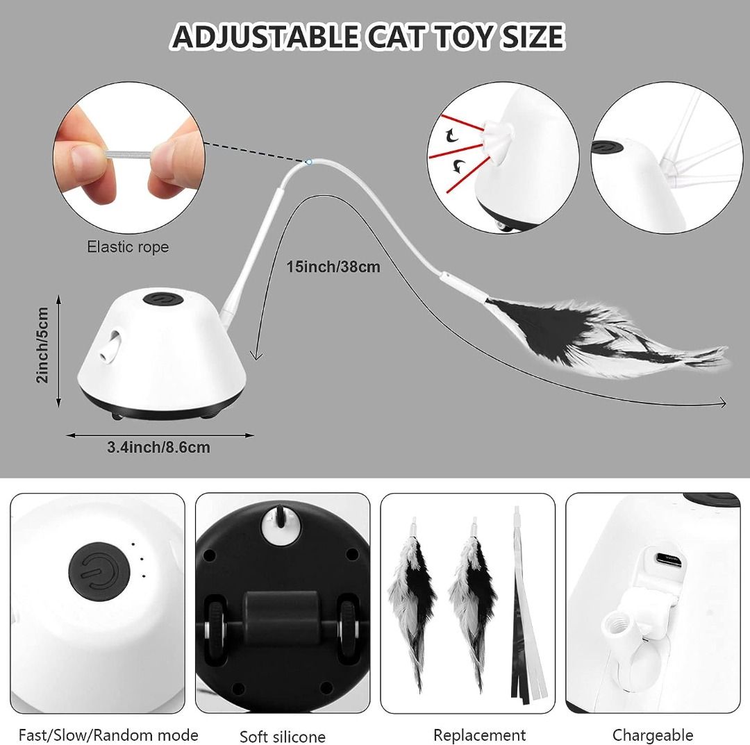 Sale Frebento Cat Toy Interactive Cat Toys for Indoor Cats
