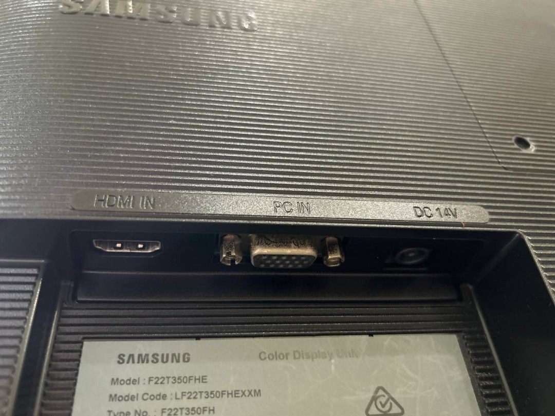 Samsung 22" Full HD Monitor, Computers & Tech, Parts & Accessories