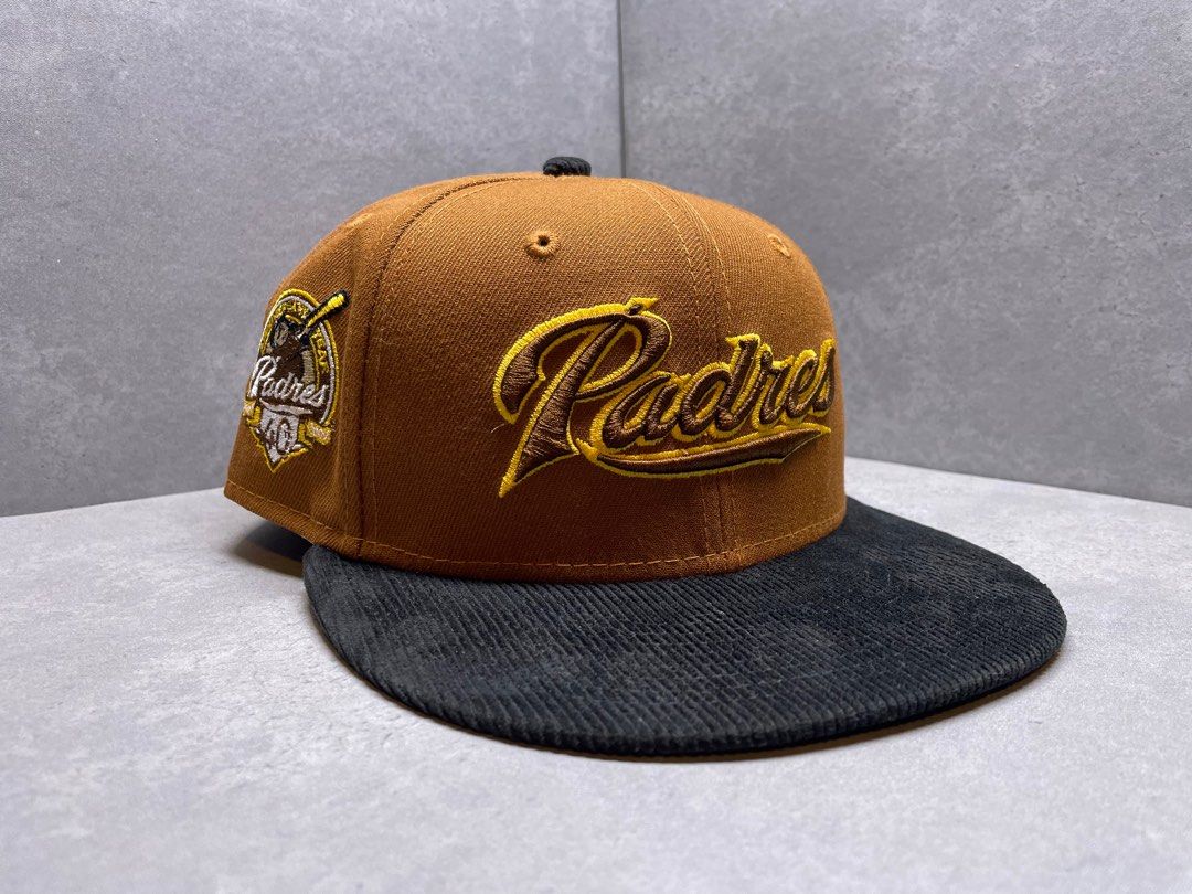 San Diego Padres New Era Branch Golfer Snapback Hat - Black