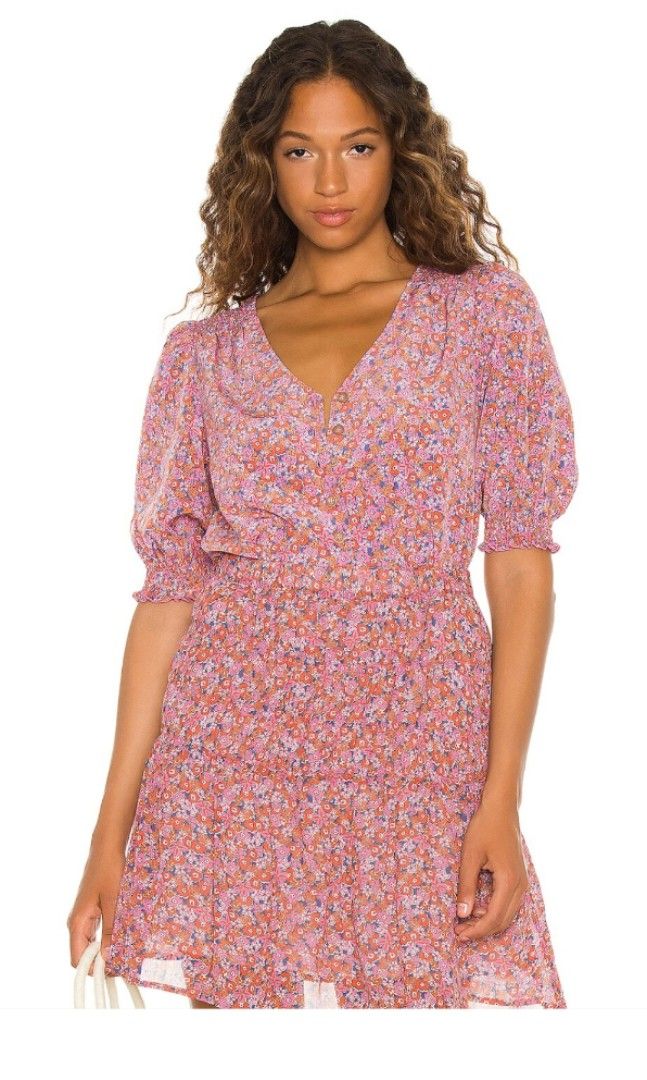 Sanctuary meadow wrap dress on sale