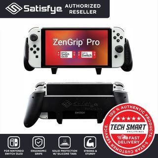 Satisfye - ZenGrip Pro Gen 3 OLED, a Switch Grip Compatible with Nintendo Switch - Comfortable & Ergonomic Grip, Joy Con & Switch Control