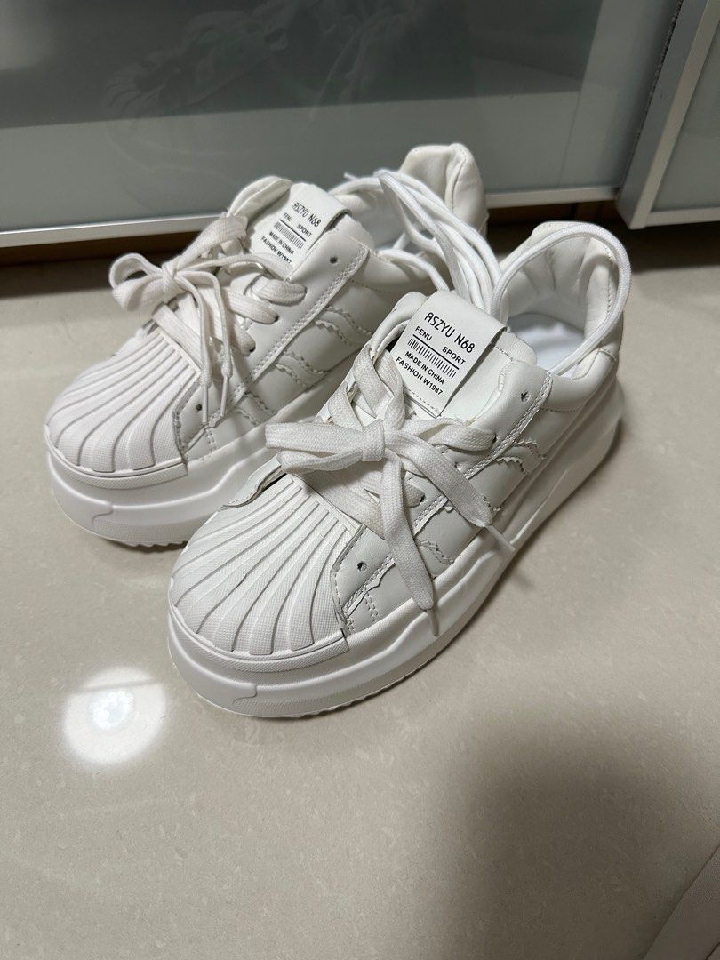 White new arrivals sneakers clearance