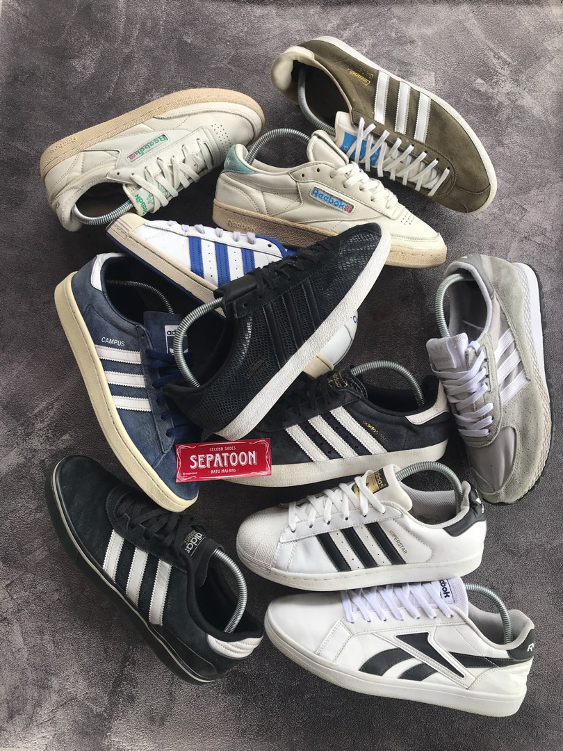 sepatu reebok sepatu adidas casual Fesyen Pria Sepatu Sneakers