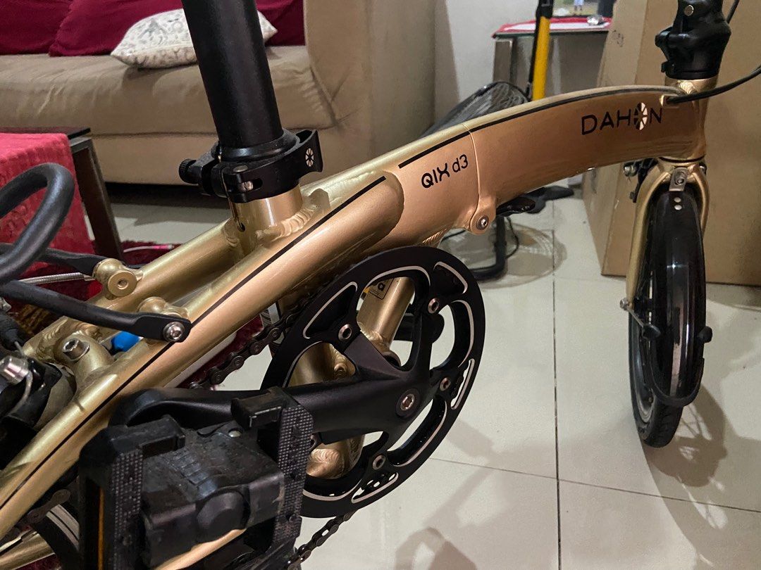 Sepeda Lipat Dahon Qix D3 Rare mint Condition