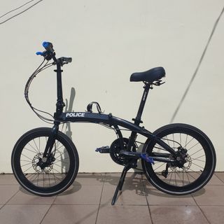 Sepeda Lipat Element Ecosmo Police 11 Speed FULL UPGRADE Shimano 105