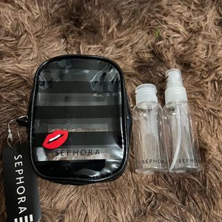 Sephora Travel Pouch and Bottles