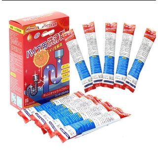 [SG seller] Hannah Sink Cleaner Unclog Drain (10bags of 30g) Piping Declogger