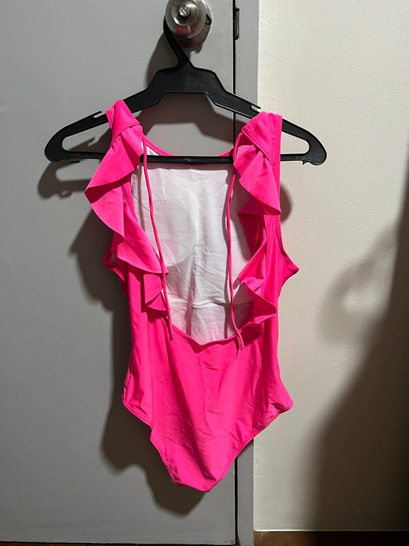 MESH NEON PINK ONE PIECE