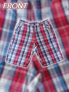 SOUTHPOLE | BLUE CHECKERED |MEN'S SHORT | XL | 36 x 25 INCHES|