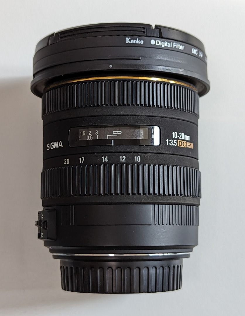 Sigma 10-20mm f/3.5 EX DC HSM Lens for Canon, 攝影器材, 鏡頭及裝備