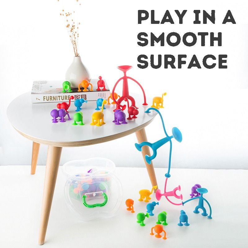 Silicone Building Block Set - Fun and Creative DIY Construction Toy for ...