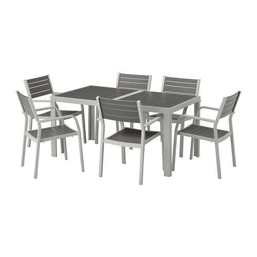 Sjalland Ikea Dining Table Set, Furniture & Home Living, Outdoor ...