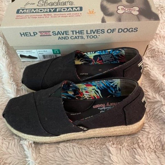Bob's memory foam deals wedge espadrille