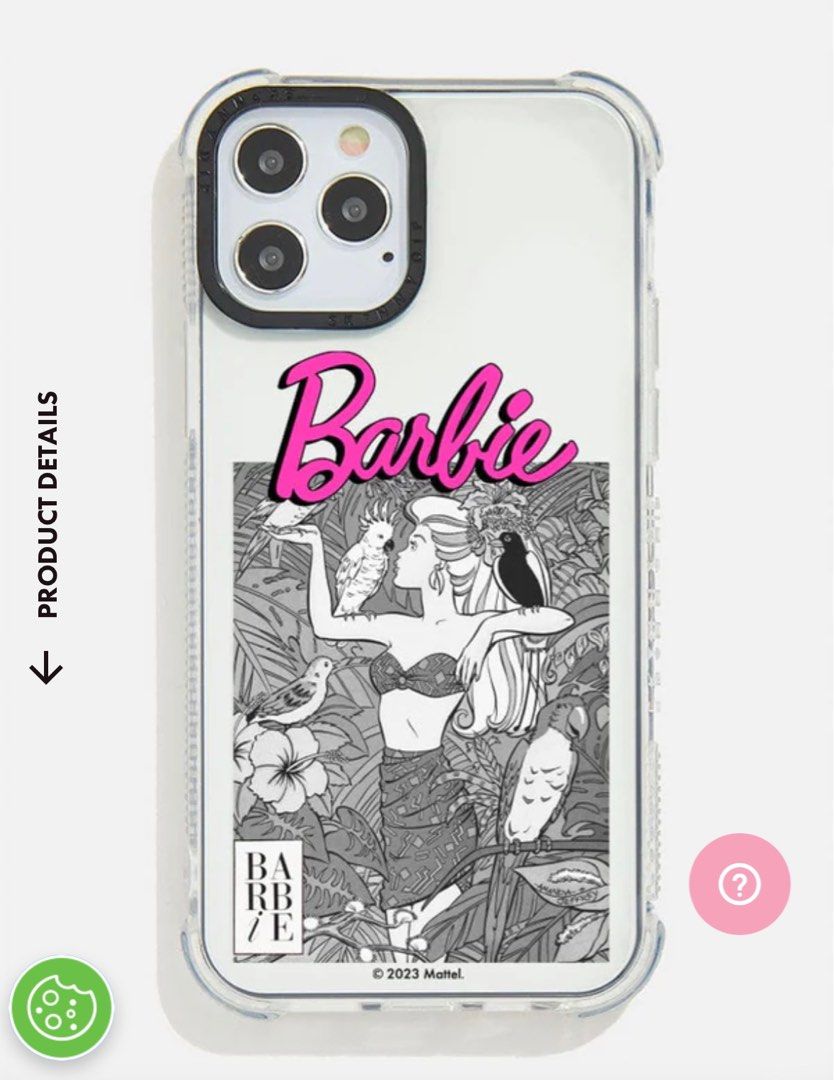 Skinnydip Barbie Case iPhone 14 Pro Telepon Seluler Tablet