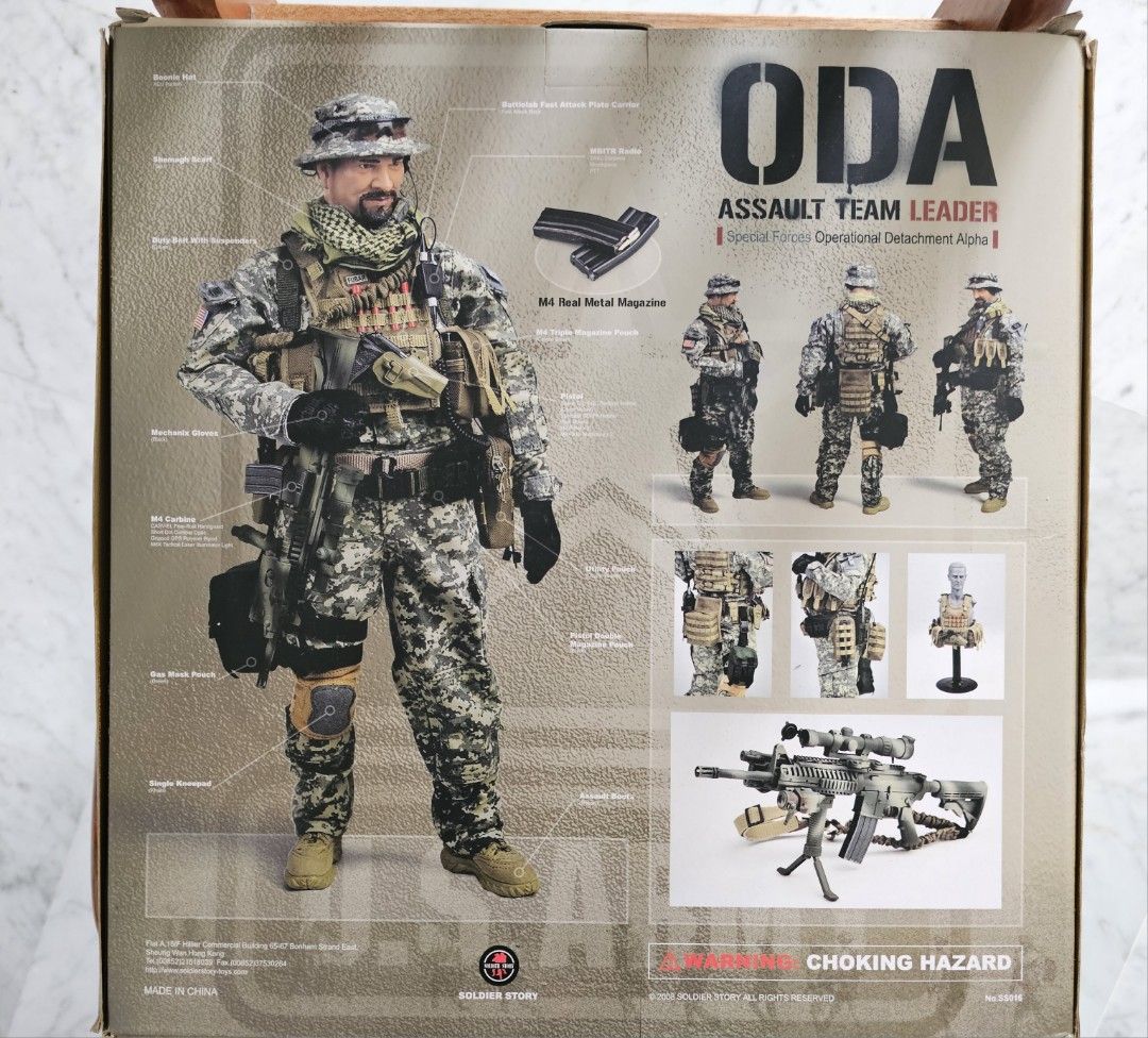 1/6 フィギュア　ODA ASSAULT TEAM LEADER Perfect Soldier Story Ss016 1/6 SF ODA Assault Team Leader
